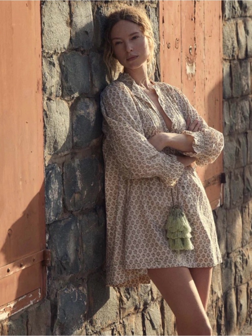 Doen Dulcie Dress in Spring Elderberry Floral